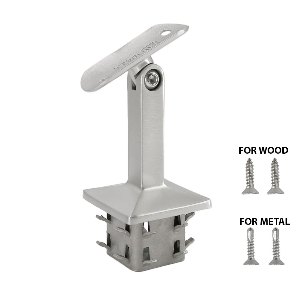 ⋆ 2" x 2" Adjustable Handrail Support