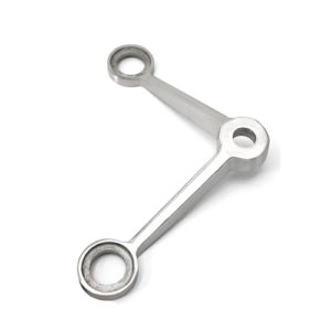 (CJ201201) Stainless Steel Spider for Double Arm 90° Regular Duty Wall/Fin Mount Fitting