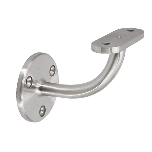QYSM 1pc Stainless Steel Wall Ban Bracket Mounted Stair Handrail Fees Free
