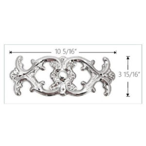 (C-2047) Medium Peach Silver