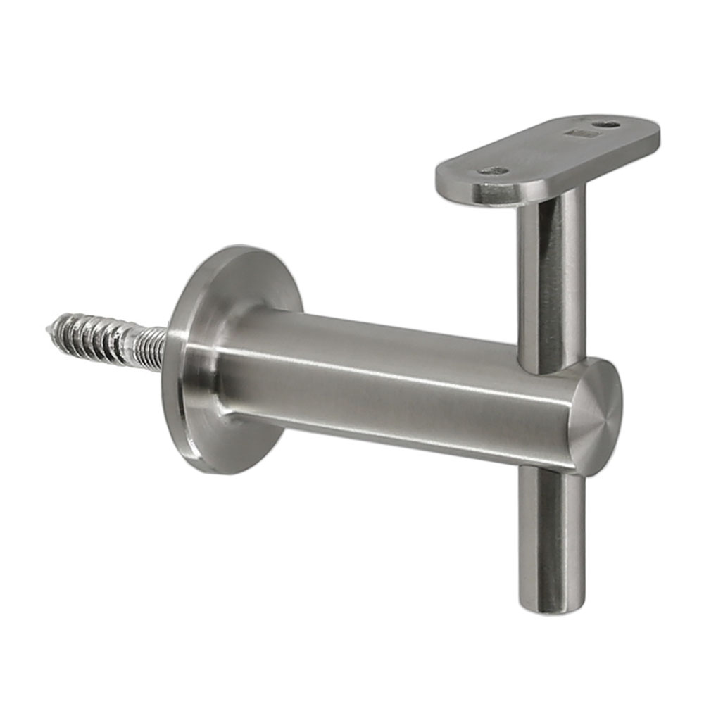 Vertical handrail mounting brackets