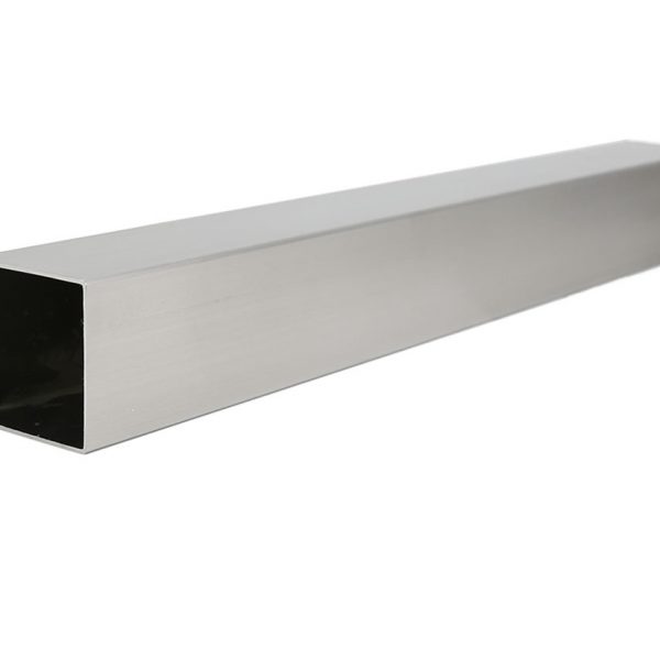 Stainless Steel 316 Grade Tube 2" x 2" x 30", 18 Gauge, Satin Finish ⋆