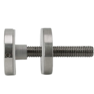 1-1/2" Diameter Stainless Steel Standoff for Glass Railing