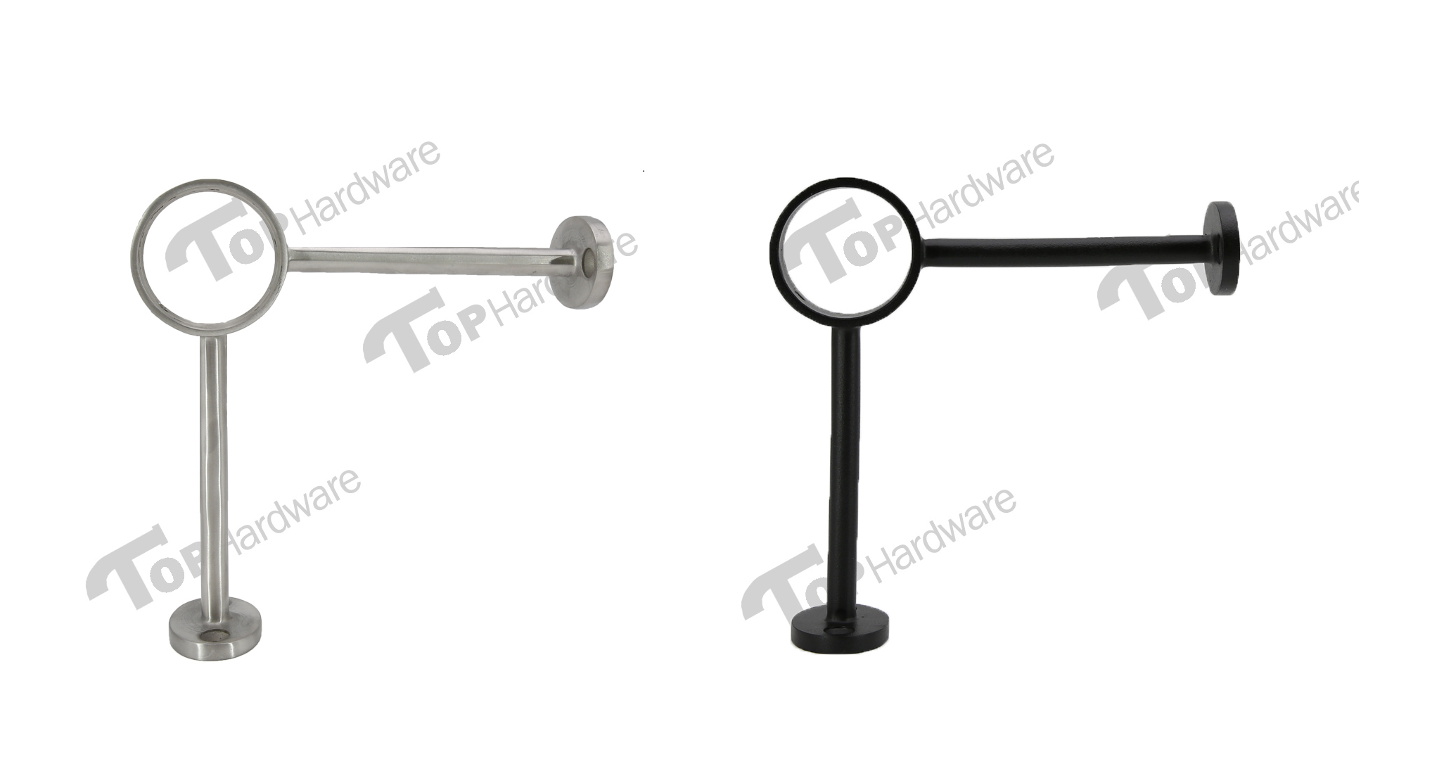 Stainless Steel 316 Grade 2″ OD Bar Foot Rail 90 Degree Bracket (FRB50