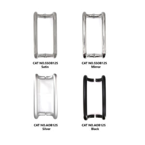 (SSOB12_)&(AOB12_) Offset Back-to-Back Entrance Door Handle