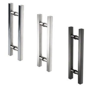 (8HSQ_) Stainless Steel Square 8" Shower Door Handle