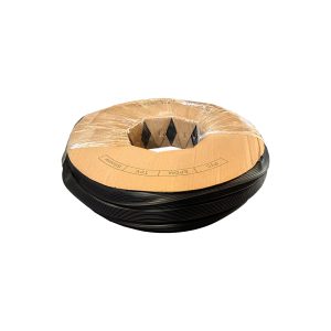 Black Rubber Gasket for Glass Aluminum Cap Rail 100 ft(LR56PV100)